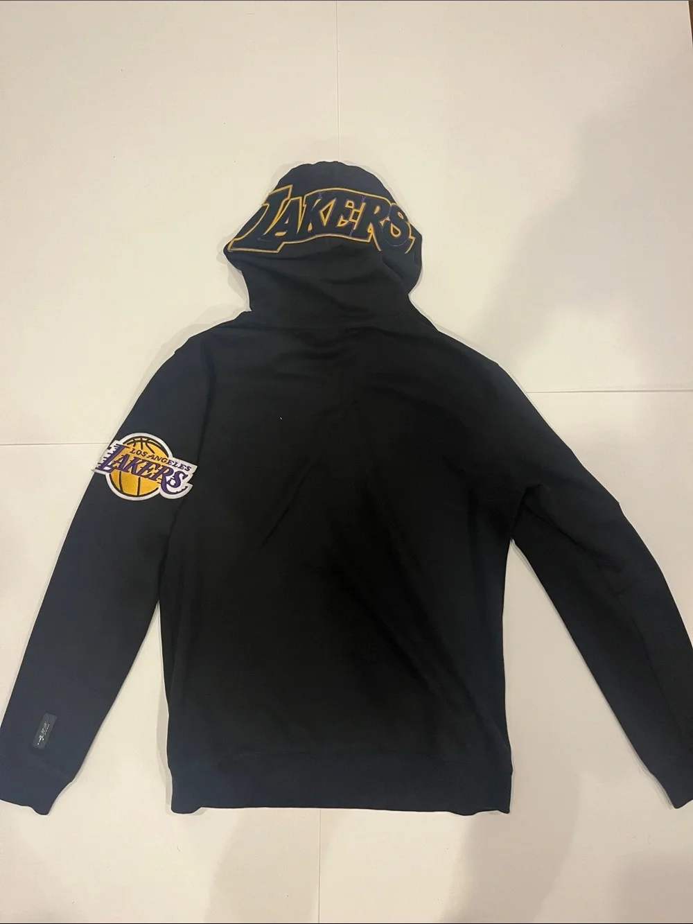 Los Angeles Lakers Black Crewneck Sweatshirt with Gold Logos